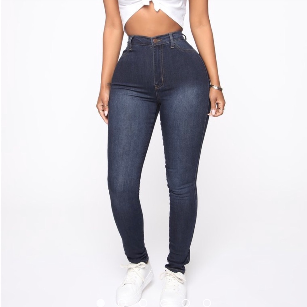 Fashion nova high waist skinny jeans